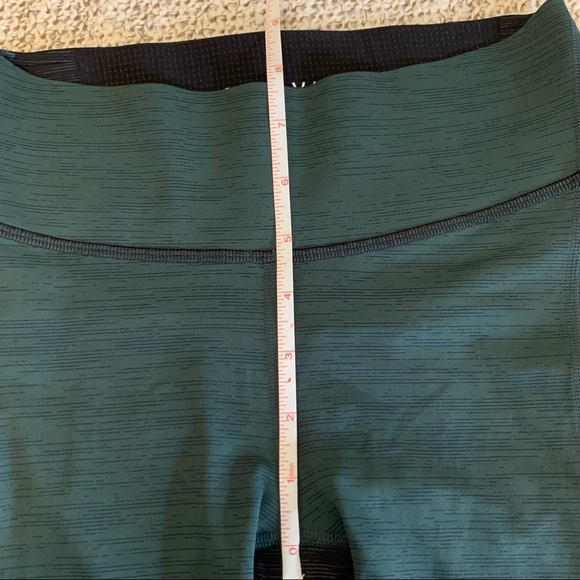 Outdoor Voices Ankle Leggings Emerald Green, White, Black - Picture 8 of 10